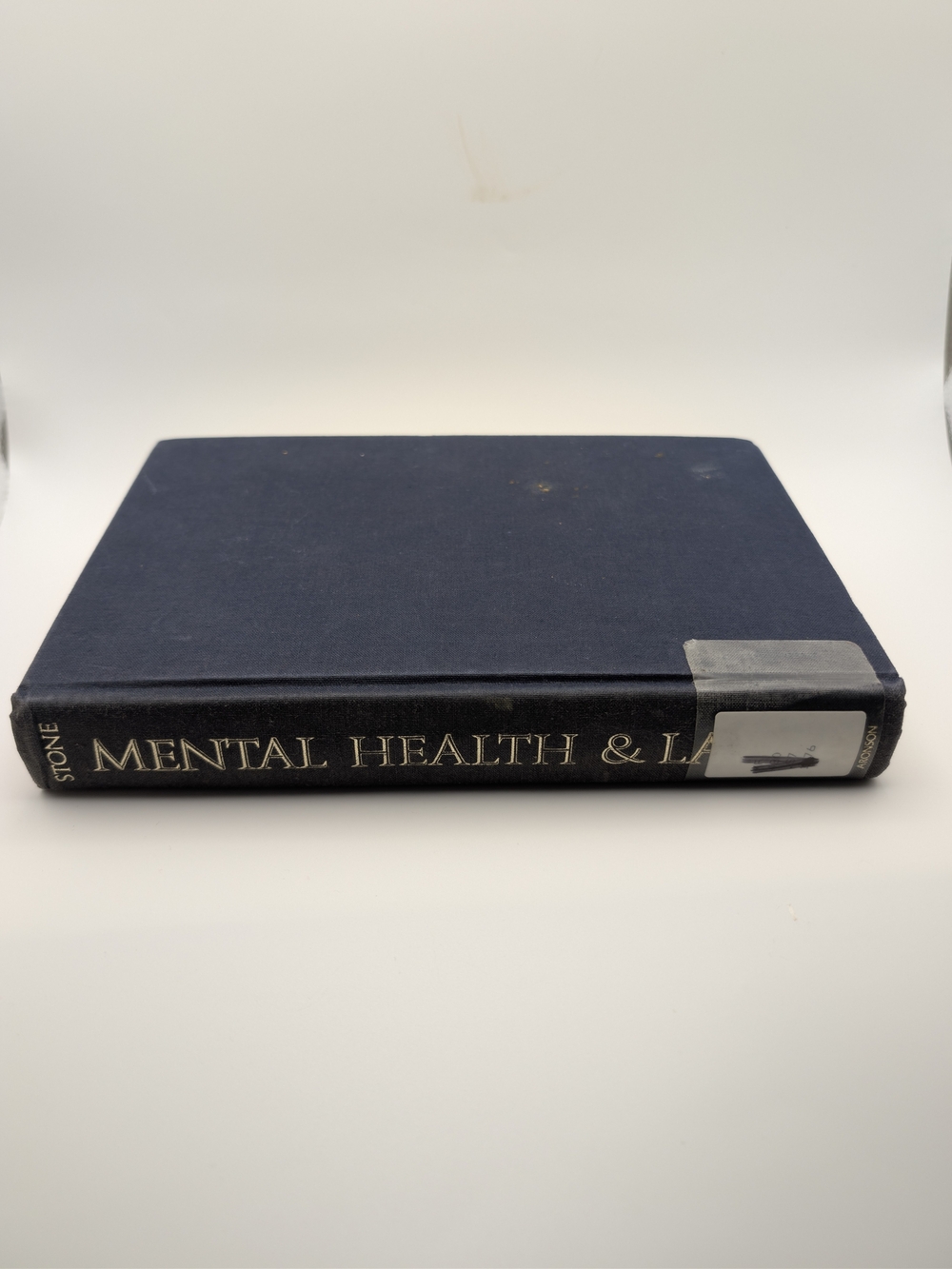 Mental Health and Law A System in Transition By Alan A. Stone M.D. Harvard Univ.